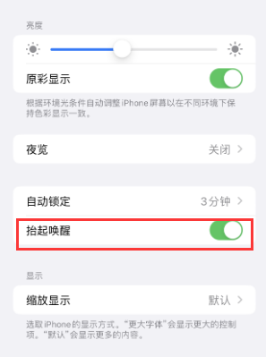 乐东苹果授权维修站分享iPhone轻点无法唤醒怎么办