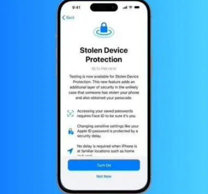 乐东苹果授权维修店分享被盗设备保护功能开启方法 