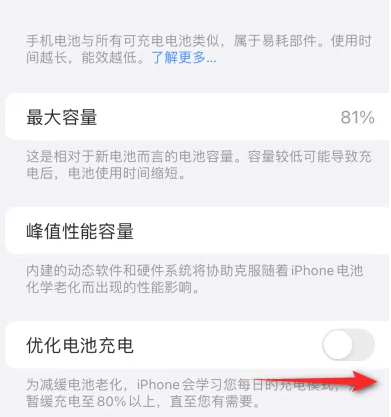 乐东苹果15维修分享iPhone15充电到80%就充不进电了怎么办 