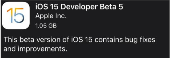 乐东苹果手机维修分享如何升级到iOS15.0 beta5 